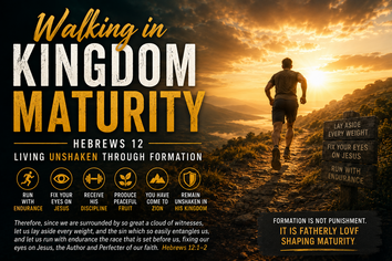 Hebrews 12 – Living Unshaken Through Formation