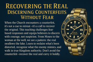 Recovering the Real: Discerning Counterfeits Without Fear
